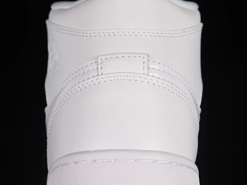 All categories Air Jordan Jordan series basketball shoes Air Jordan 1 Mid Air Jordan 1 Mid AJ1 Joe 1 pure white mid-top basketball shoes DV0991-111